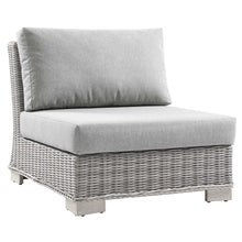Load image into Gallery viewer, Conway Outdoor Patio Wicker Rattan Armless Chair by Modway
