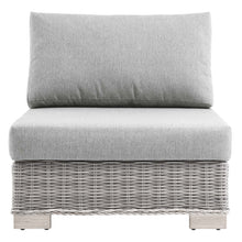 Load image into Gallery viewer, Conway Outdoor Patio Wicker Rattan Armless Chair by Modway
