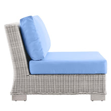 Load image into Gallery viewer, Conway Outdoor Patio Wicker Rattan Armless Chair by Modway
