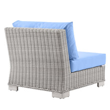 Load image into Gallery viewer, Conway Outdoor Patio Wicker Rattan Armless Chair by Modway
