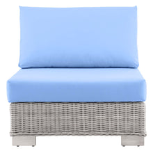 Load image into Gallery viewer, Conway Outdoor Patio Wicker Rattan Armless Chair by Modway
