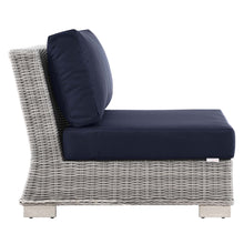 Load image into Gallery viewer, Conway Outdoor Patio Wicker Rattan Armless Chair by Modway
