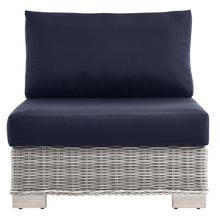 Load image into Gallery viewer, Conway Outdoor Patio Wicker Rattan Armless Chair by Modway
