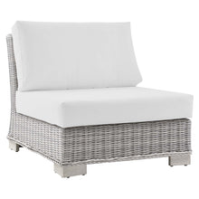 Load image into Gallery viewer, Conway Outdoor Patio Wicker Rattan Armless Chair by Modway
