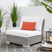 Load image into Gallery viewer, Conway Outdoor Patio Wicker Rattan Armless Chair by Modway
