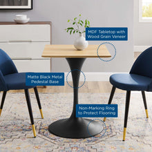 Load image into Gallery viewer, Lippa 24&quot; Square Wood Dining Table by Modway
