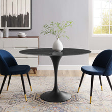 Load image into Gallery viewer, Lippa 48&quot; Round Artificial Marble Dining Table
