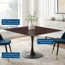 Load image into Gallery viewer, Lippa 47&quot; Square Wood Dining Table by Modway
