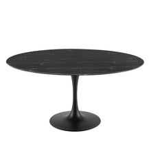 Load image into Gallery viewer, Lippa 60&quot; Round Faux Marble Dining Table by Modway
