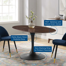 Load image into Gallery viewer, Lippa 60&quot; Oval Wood Dining Table by Modway
