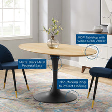 Load image into Gallery viewer, Lippa 60&quot; Oval Wood Dining Table by Modway

