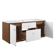 Load image into Gallery viewer, Transmit 48&quot; Wall-Mount Bathroom Vanity by Modway

