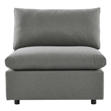 Load image into Gallery viewer, Commix Overstuffed Outdoor Patio Armless Chair by Modway
