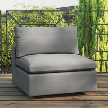 Load image into Gallery viewer, Commix Overstuffed Outdoor Patio Armless Chair by Modway
