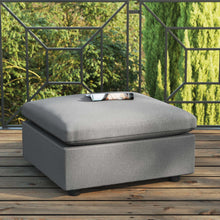 Load image into Gallery viewer, Commix Overstuffed Outdoor Patio Ottoman by Modway
