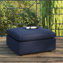 Load image into Gallery viewer, Commix Overstuffed Outdoor Patio Ottoman by Modway
