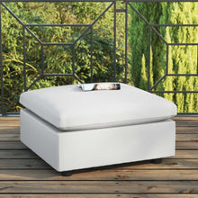 Load image into Gallery viewer, Commix Overstuffed Outdoor Patio Ottoman by Modway
