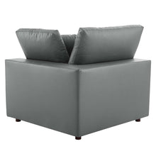Load image into Gallery viewer, Commix Down Filled Overstuffed Vegan Leather Loveseat by Modway
