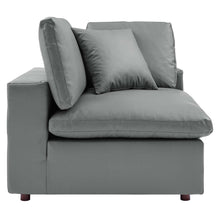 Load image into Gallery viewer, Commix Down Filled Overstuffed Vegan Leather Loveseat by Modway
