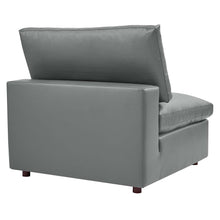 Load image into Gallery viewer, Commix 5-Piece Down Filled Overstuffed Vegan Leather Sectional Sofa by Modway
