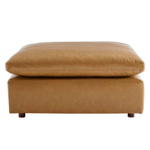 Load image into Gallery viewer, Commix 7-Piece Down Filled Overstuffed Vegan Leather Sectional Sofa by Modway
