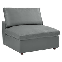 Load image into Gallery viewer, Commix 8-Piece Down Filled Overstuffed Vegan Leather Sectional Sofa by Modway
