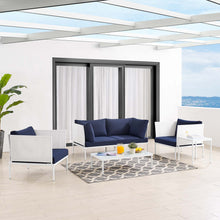 Load image into Gallery viewer, Harmony 5-Piece Sunbrella¨ Outdoor Patio Aluminum Furniture Set by Modway
