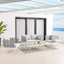Load image into Gallery viewer, Harmony 5-Piece Sunbrella¨ Outdoor Patio Aluminum Furniture Set by Modway
