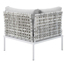 Load image into Gallery viewer, Harmony 8-Piece Sunbrella¨ Basket Weave Outdoor Patio Aluminum Sectional Sofa Set by Modway

