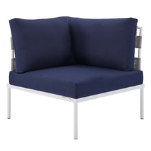 Load image into Gallery viewer, Harmony 8-Piece Sunbrella¨ Outdoor Patio Aluminum Sectional Sofa Set by Modway
