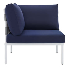 Load image into Gallery viewer, Harmony 8-Piece Sunbrella¨ Outdoor Patio Aluminum Sectional Sofa Set by Modway
