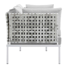 Load image into Gallery viewer, Harmony 8-Piece Sunbrella¨ Basket Weave Outdoor Patio Aluminum Seating Set by Modway
