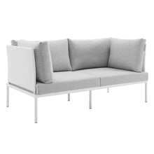 Load image into Gallery viewer, Harmony 8-Piece Sunbrella¨ Outdoor Patio Aluminum Seating Set by Modway
