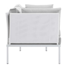 Load image into Gallery viewer, Harmony 8-Piece Sunbrella¨ Outdoor Patio Aluminum Seating Set by Modway
