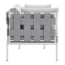 Load image into Gallery viewer, Harmony 8-Piece Sunbrella¨ Outdoor Patio Aluminum Seating Set by Modway
