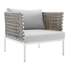 Load image into Gallery viewer, Harmony Sunbrella¨ Basket Weave Outdoor Patio Aluminum Armchair by Modway
