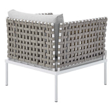 Load image into Gallery viewer, Harmony Sunbrella¨ Basket Weave Outdoor Patio Aluminum Armchair by Modway
