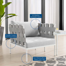 Load image into Gallery viewer, Harmony Sunbrella¨ Outdoor Patio Aluminum Armchair by Modway
