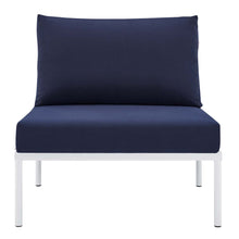 Load image into Gallery viewer, Harmony Sunbrella¨ Basket Weave Outdoor Patio Aluminum Armless Chair by Modway
