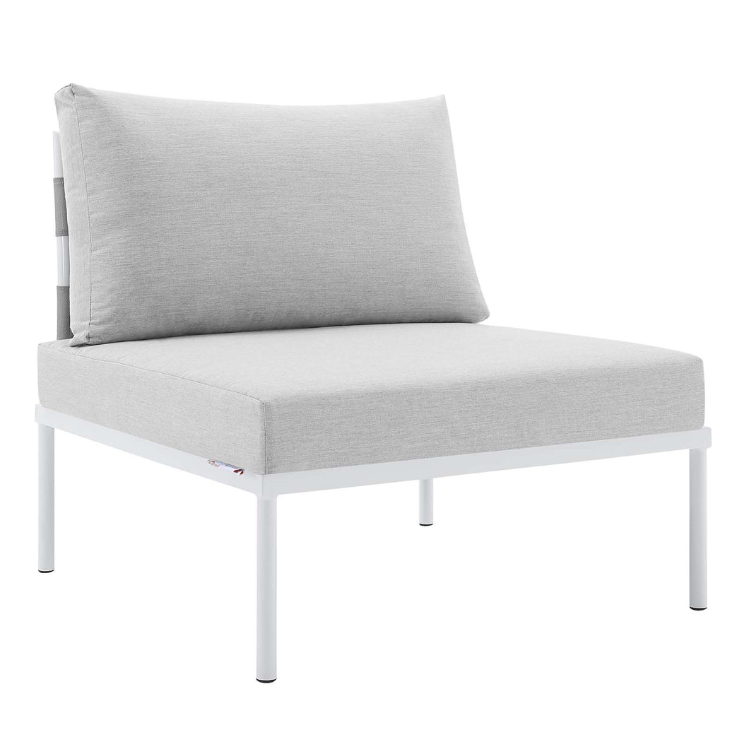 Harmony Sunbrella¨ Outdoor Patio Aluminum Armless Chair by Modway