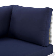 Load image into Gallery viewer, Harmony Sunbrella¨ Basket Weave Outdoor Patio Aluminum Loveseat by Modway
