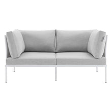 Load image into Gallery viewer, Harmony Sunbrella¨ Outdoor Patio Aluminum Loveseat by Modway
