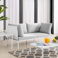 Load image into Gallery viewer, Harmony Sunbrella¨ Outdoor Patio Aluminum Loveseat by Modway
