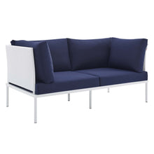 Load image into Gallery viewer, Harmony Sunbrella¨ Outdoor Patio Aluminum Loveseat by Modway
