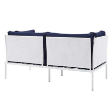 Load image into Gallery viewer, Harmony Sunbrella¨ Outdoor Patio Aluminum Loveseat by Modway
