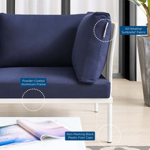 Load image into Gallery viewer, Harmony Sunbrella¨ Outdoor Patio Aluminum Loveseat by Modway
