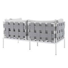 Load image into Gallery viewer, Harmony Sunbrella¨ Outdoor Patio Aluminum Loveseat by Modway

