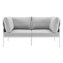 Load image into Gallery viewer, Harmony Sunbrella¨ Outdoor Patio Aluminum Loveseat by Modway
