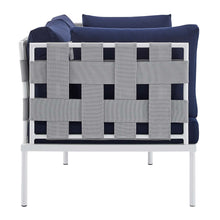 Load image into Gallery viewer, Harmony Sunbrella¨ Outdoor Patio Aluminum Loveseat by Modway

