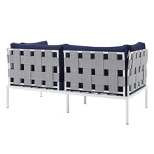 Load image into Gallery viewer, Harmony Sunbrella¨ Outdoor Patio Aluminum Loveseat by Modway
